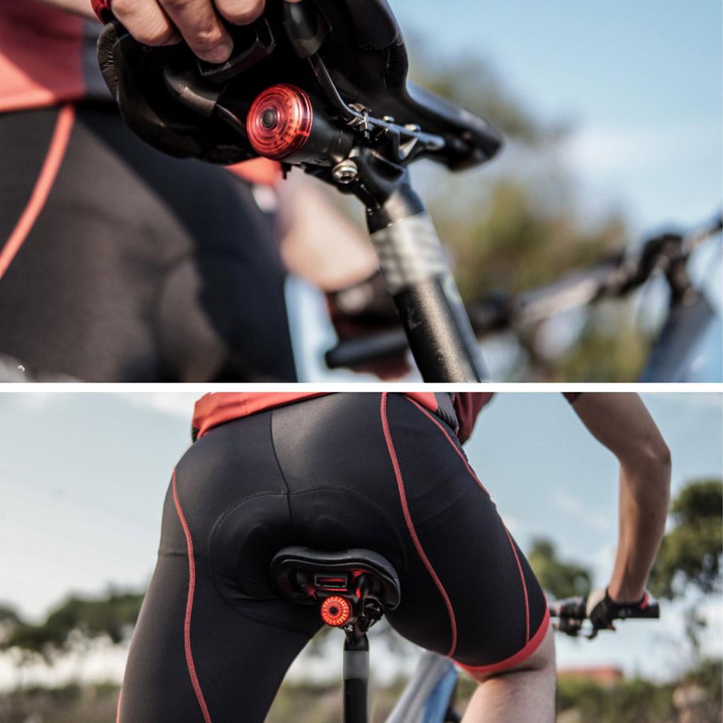 Đèn Hậu Cảnh Báo Chống Thấm Nước Có Thể Sạc Lại Cho Xe Đạp