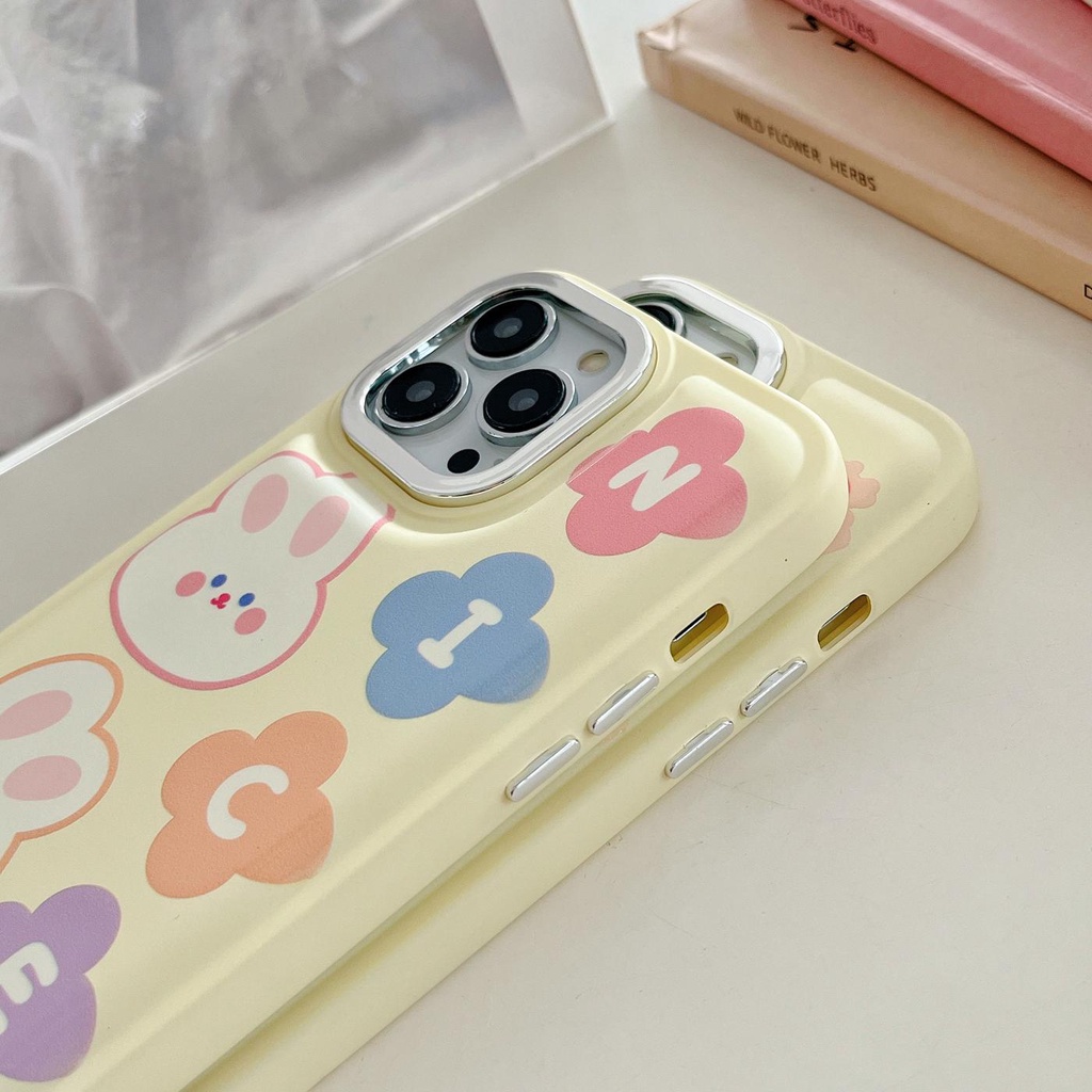 Ốp Điện Thoại Silicon TPU Mềm Có Đệm Khí Chống Sốc In Hình Hoạt Hình Dễ Thương Cho iPhone 14 13 12 11 PRO MAX