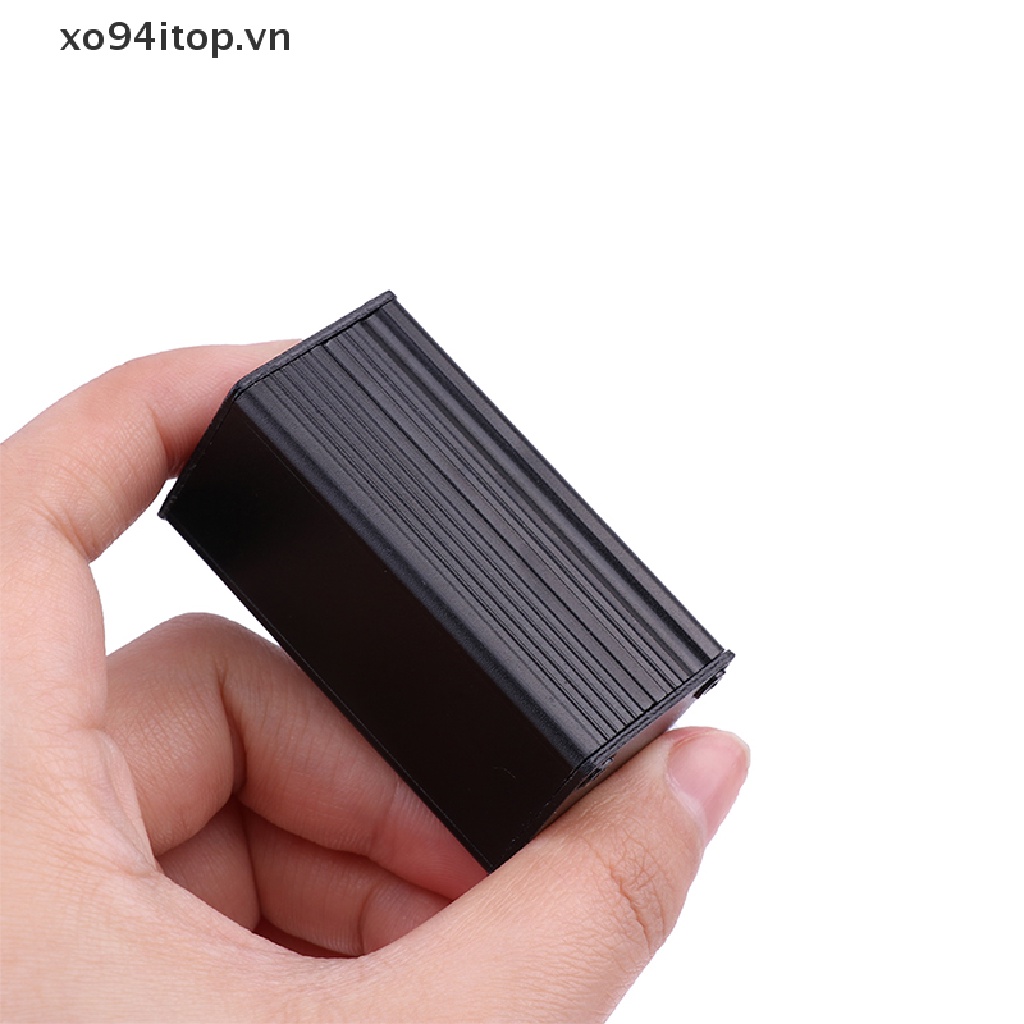 Hộp Đùn Bằng Nhôm Màu Đen 25x25x50mm Chuyên Dụng Cho Bộ Nguồn Điện