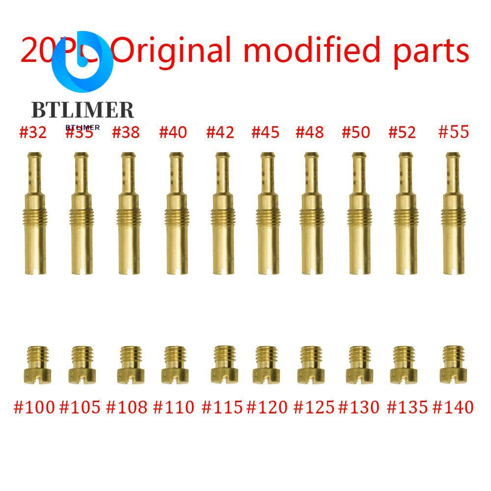 Set 20 / 20 Đầu Phun Bộ Chế Hòa Khí Bằng Đồng