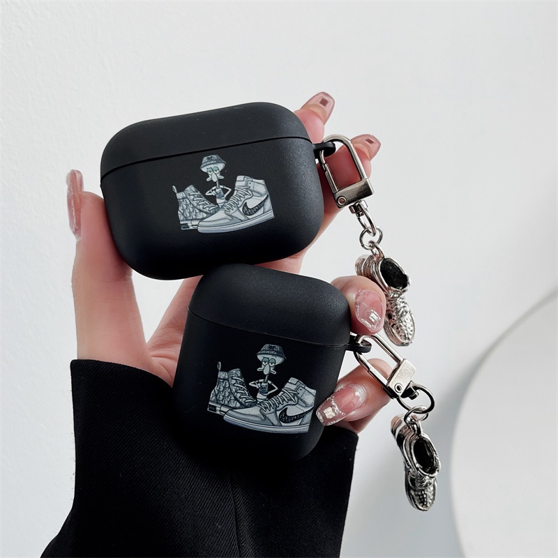 Mới Vỏ Bảo Vệ Hộp Sạc Tai Nghe AirPods (3rd Gen) Pro 2nd 1 / 2 Bằng TPU Họa Tiết Đôi Giày Thời Trang Đường Phố