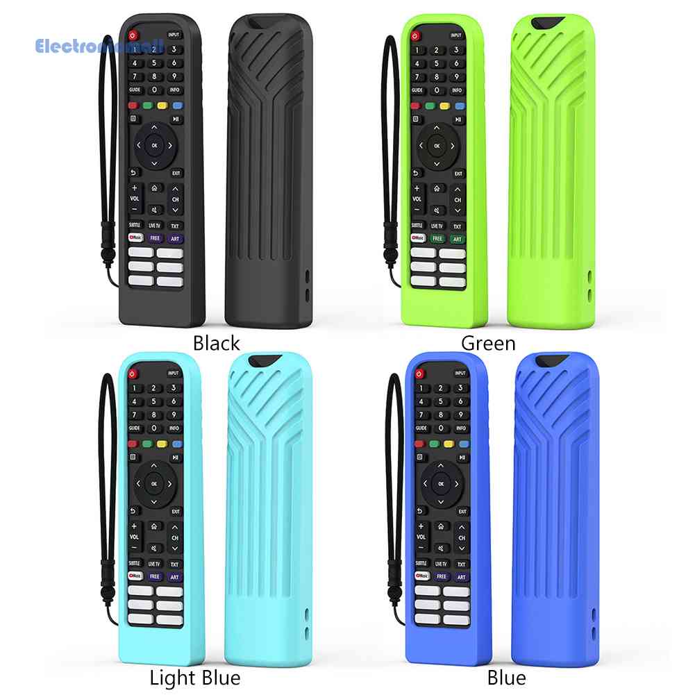 Vỏ Bọc Điều Khiển Từ Xa Bằng Silicone Chống Thất Lạc Cho Hisense EN2P30H EN2R30N EN2K30P [ElectronicMall01.vn]