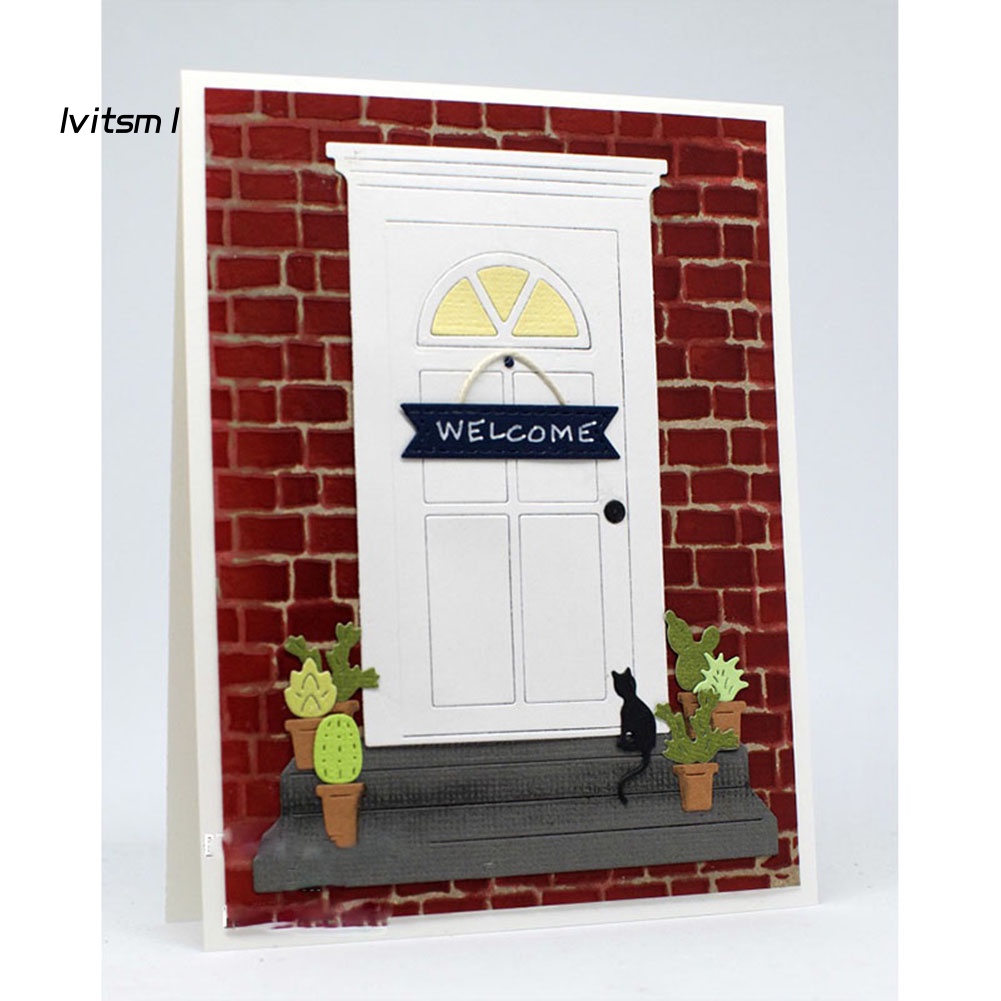 Khuôn Cắt Giấy Kim Loại Hình Cửa Ra Vào LVIT