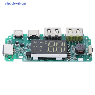 Bảng mạch sạc điện thoại hai cổng usb micro type-c có đèn led vhdd bảo vệ mạch điện thoại di động