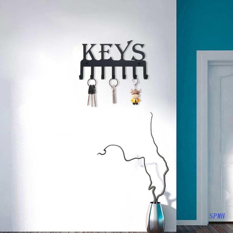 Giá Treo Đồ Với 7 Móc Siêu Bền Tiện Dụng Cho Phòng Tắm / Nhà Bếp