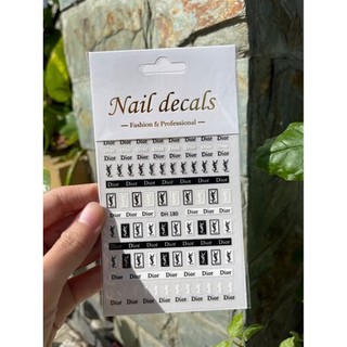 Stickers dán móng thương hiệu DH-180