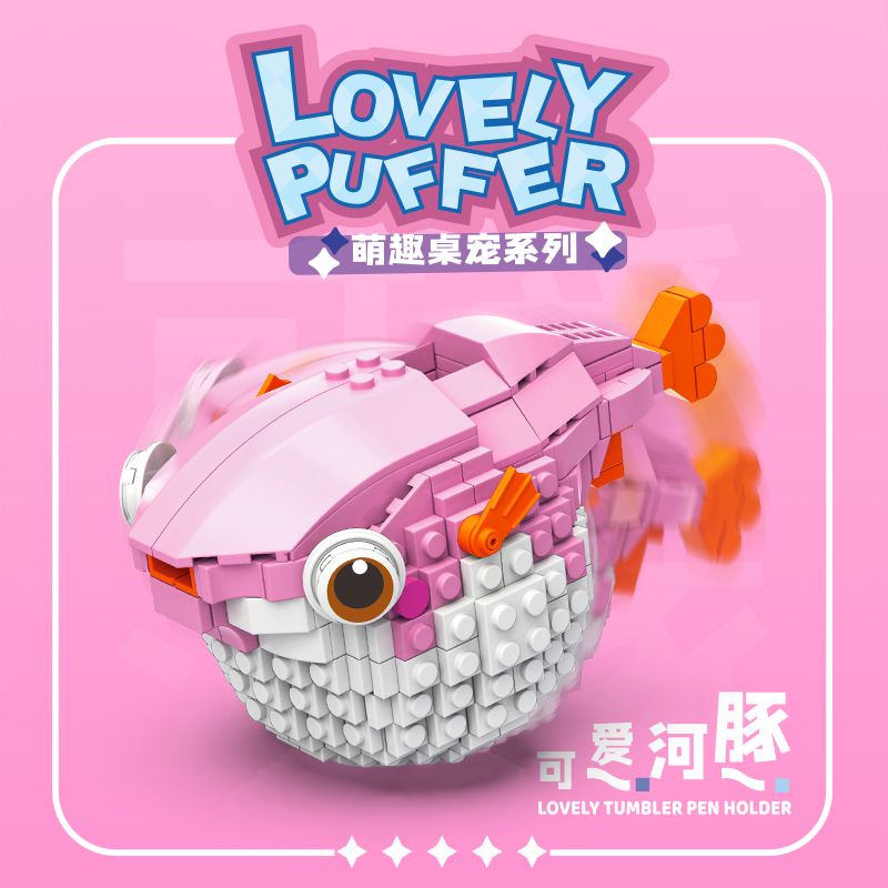 Đồ Chơi Lắp Ráp Lego Cá Voi Và Cá Voi Dễ Thương Cho Bé