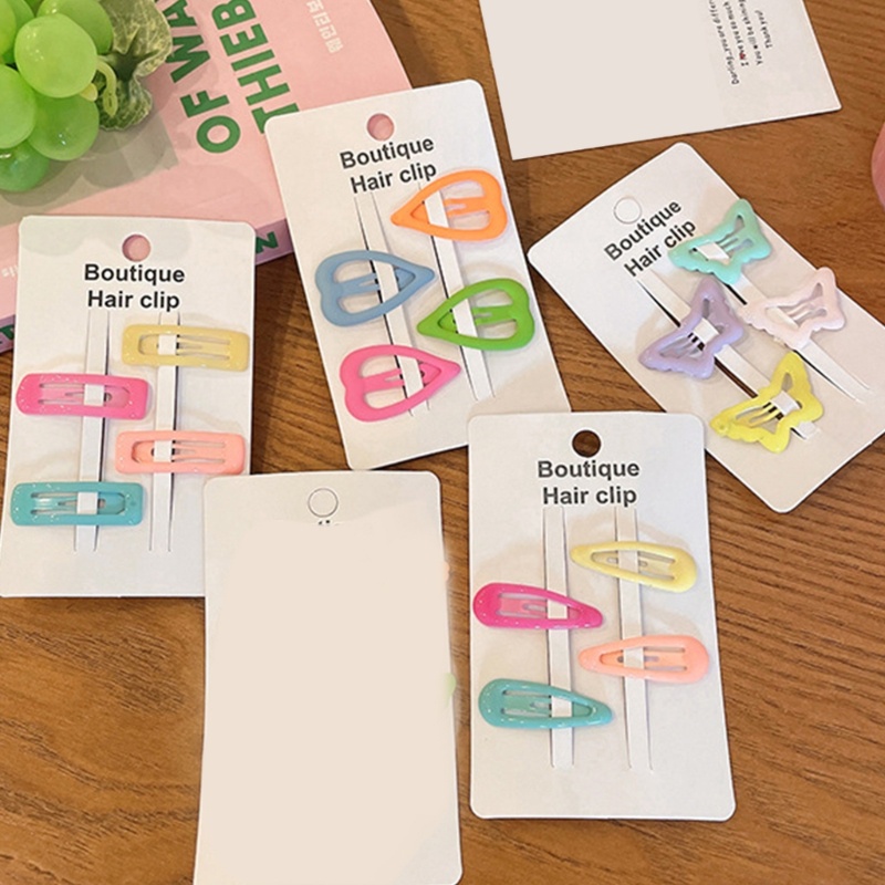 Kẹp Tóc Hình Trái Tim Dễ Thương Cho Bé Gái