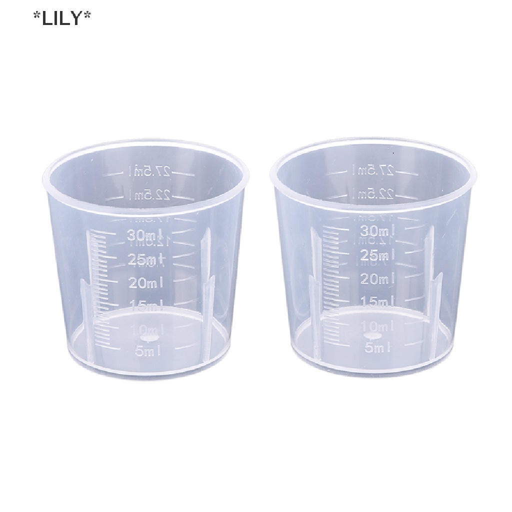 LILY 20/30/50/300/500/1000ml nhựa đo cup Jug đổ Bề mặt vòi bếp, uuu