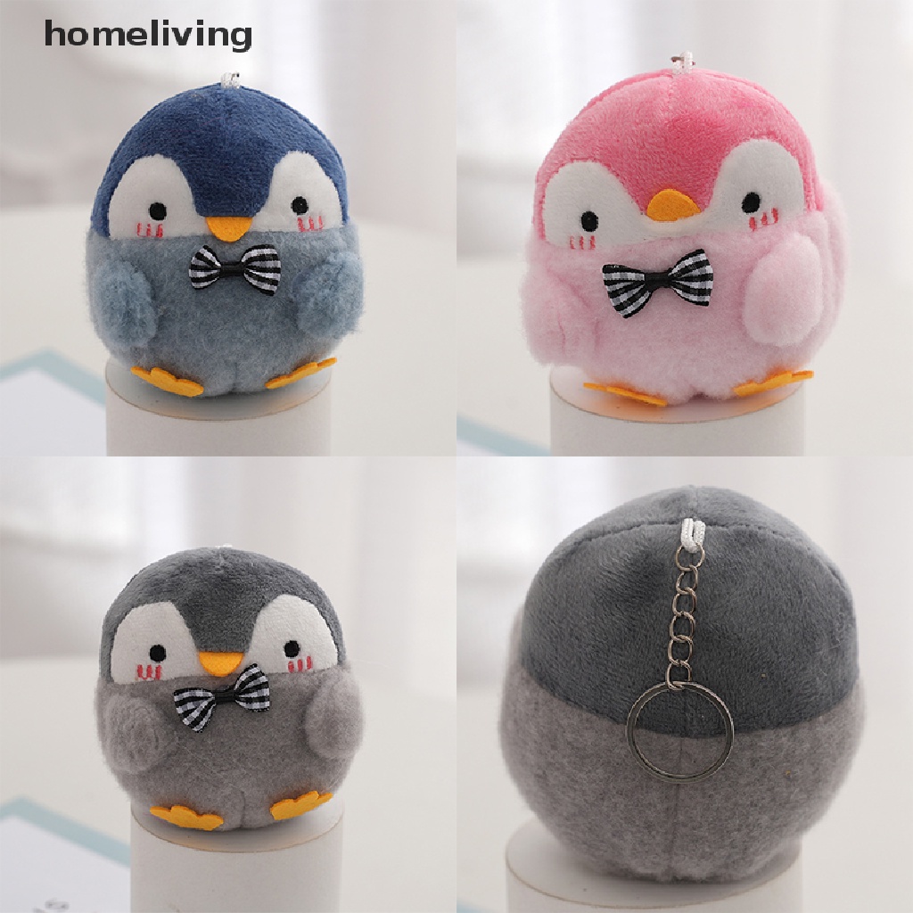 1 Thú Nhồi Bông Hình Chim Cánh Cụt Hoạt Hình Đáng Yêu 12cm