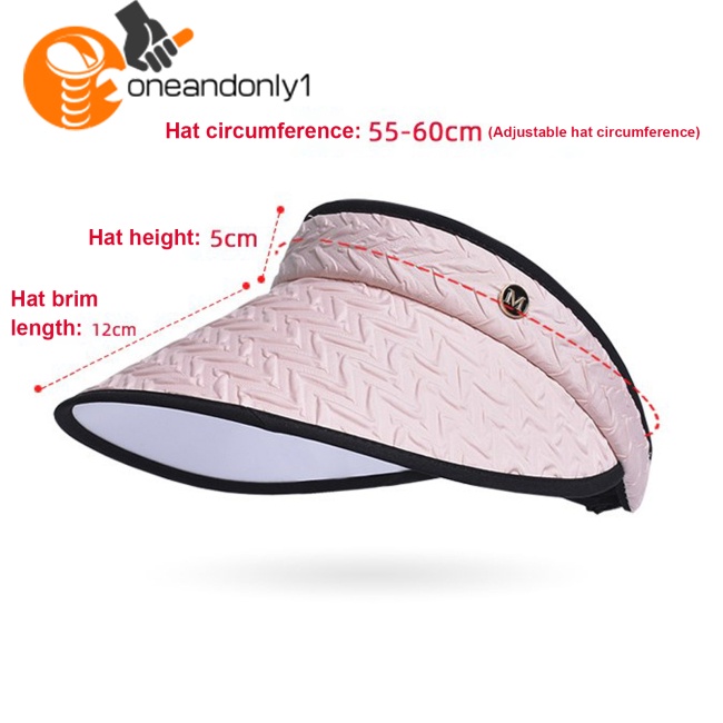 Mũ Chống Nắng Vành Rộng Hở Chóp Thời Trang Đi Biển Mùa Hè Cho Nữ