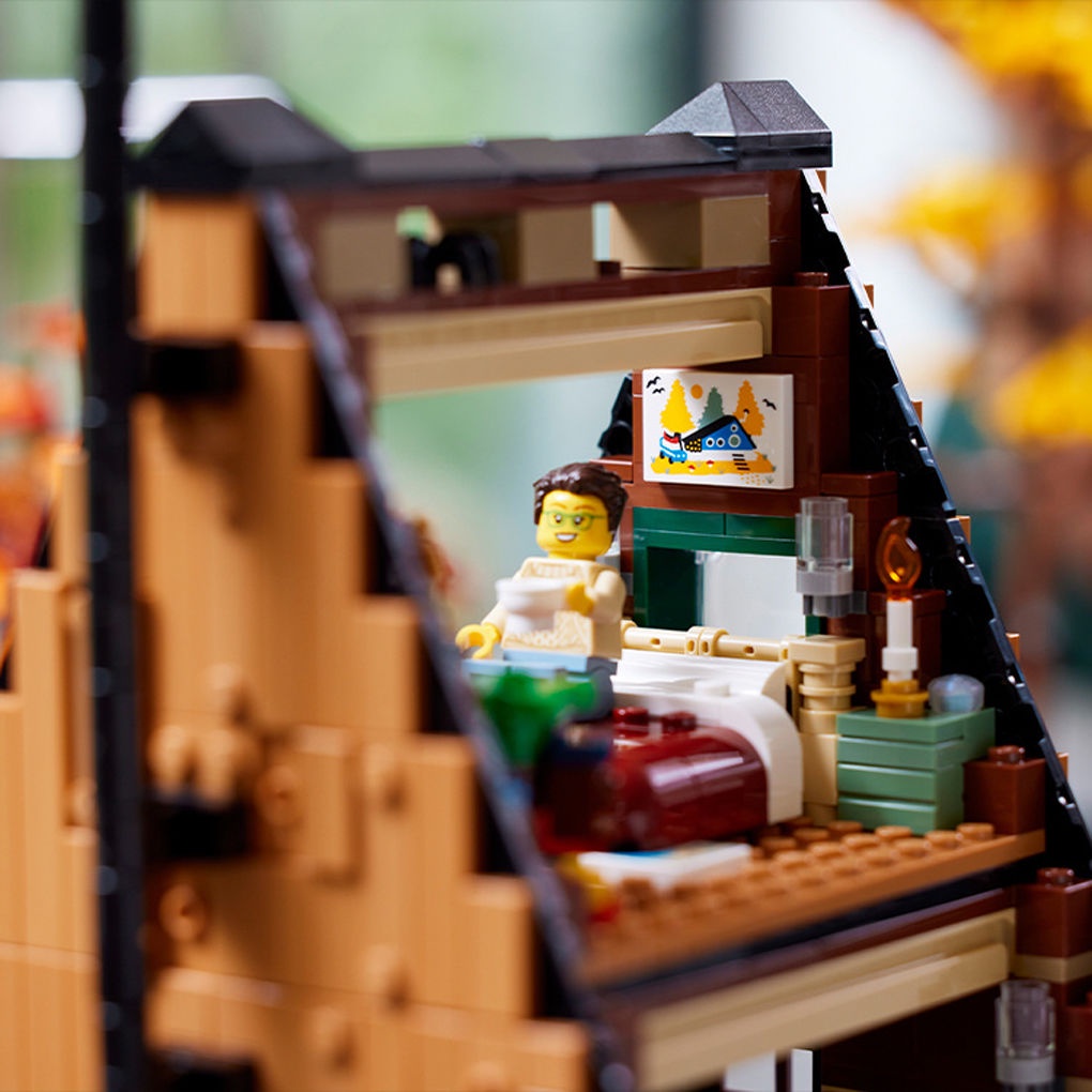 Bộ Đồ Chơi Lắp Ráp Mô Hình Nhà Đường Phố LEGO 21338a