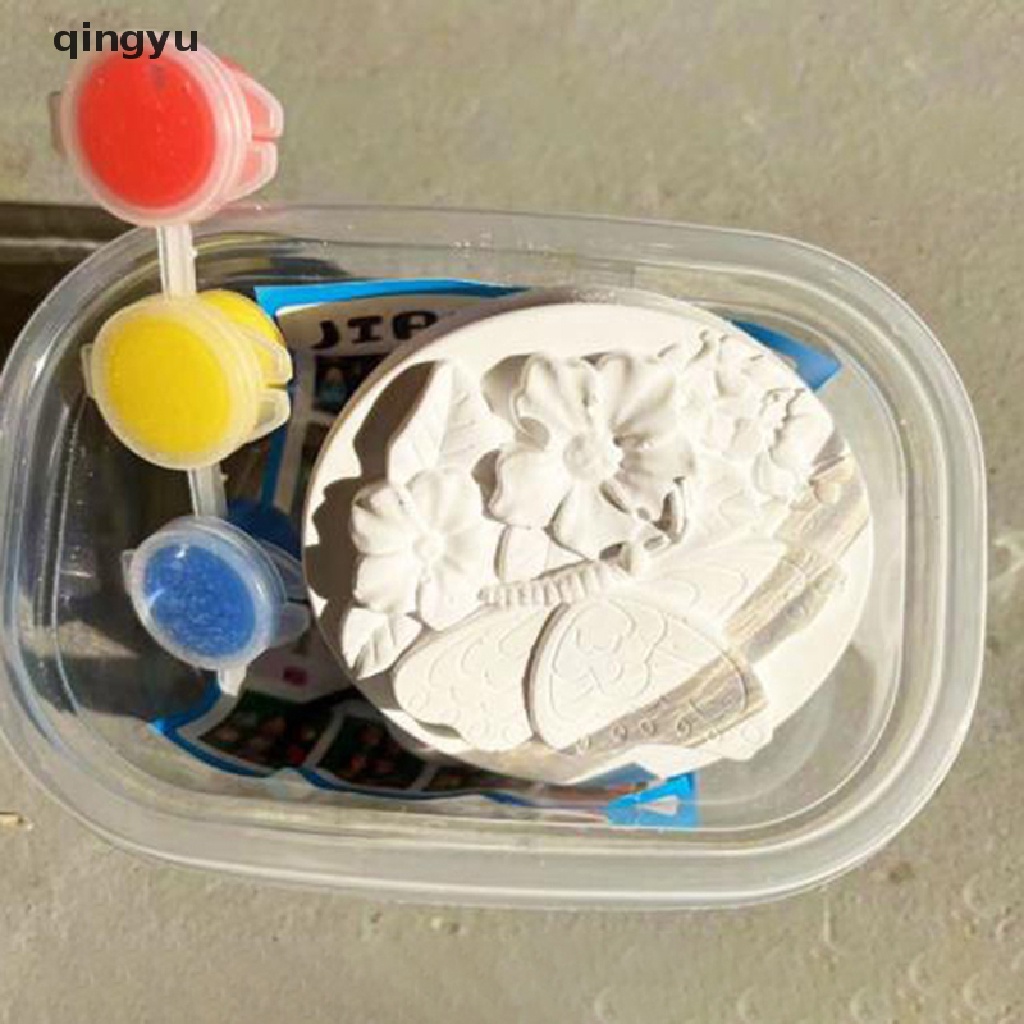 Móc Khóa Búp Bê Thạch Cao Sơn Thủ Công Chuyên Nghiệp DIY Sáng Tạo Dành Cho Trẻ Em