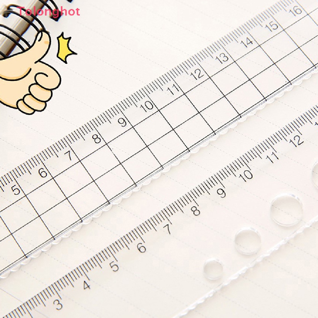 Thước Đo Hình Vuông 15cm 18cm 20cm Bằng Acrylic Trong Suốt Đơn Giản