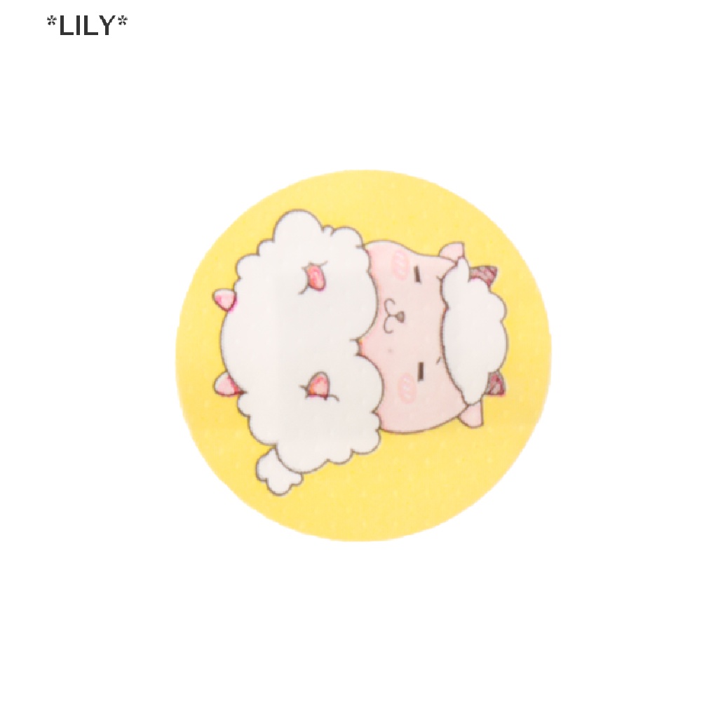 LILY 120 cái/hộp không thấm nước thoáng khí vòng ban nhạc AIDS cho trẻ em chăm sóc vết thương uuu