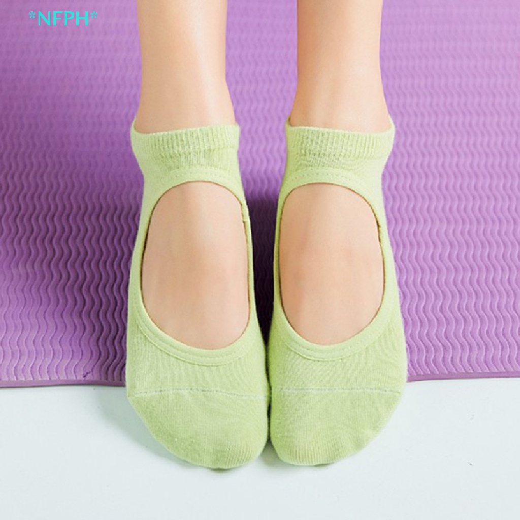 Vớ Thể Thao Hở Lưng Chống Trượt Thoáng Khí Chất Lượng Cao Cho Nữ Mới