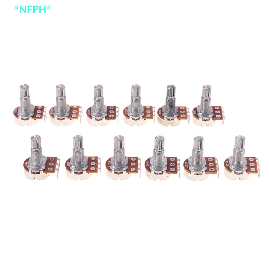 Chiết Áp Trục Đồng A250K / B250K / A500K / B500K Cho Đàn Guitar Điện Mới