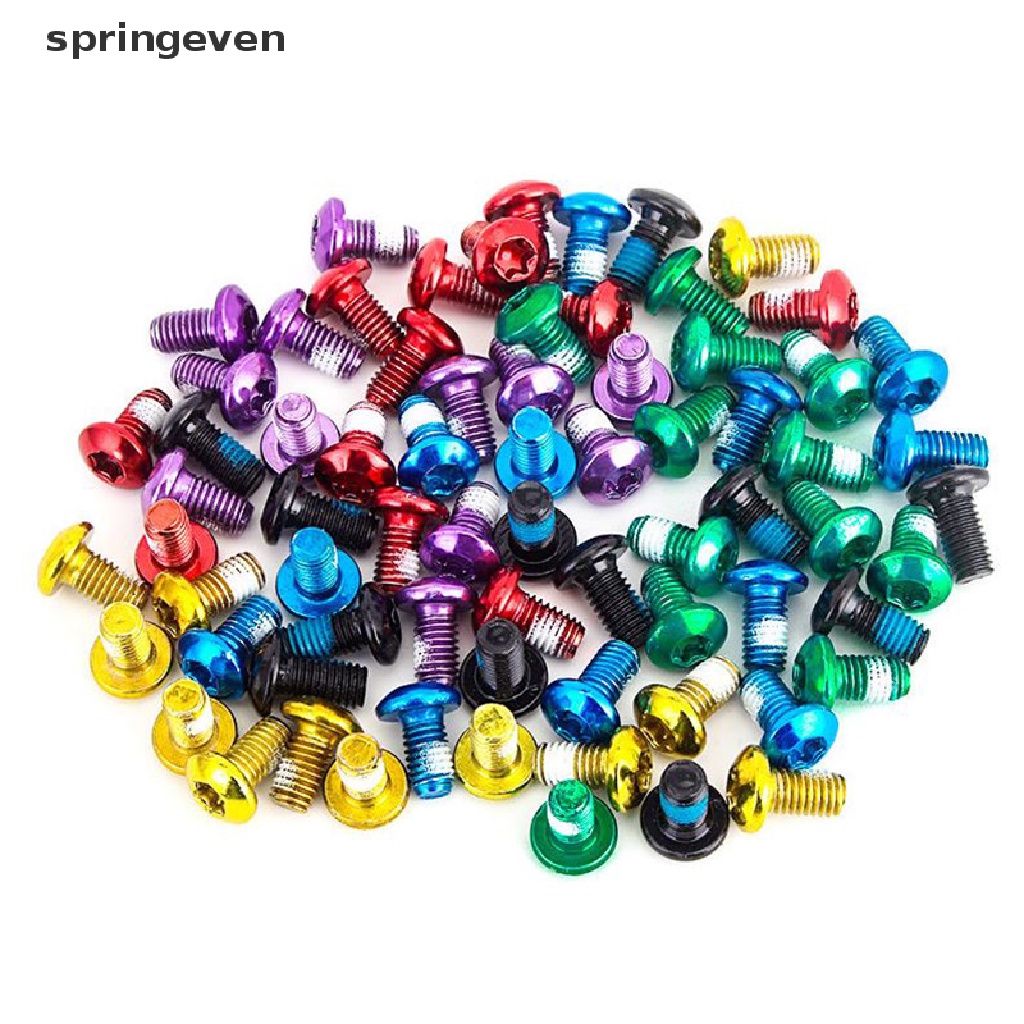 Bộ 12 Ốc Vít T25 M5 * 10 Bằng Thép Gắn Đĩa Phanh Xe Đạp Leo Núi