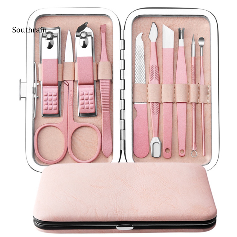 Bộ 18 / 15 / 13 / 10 Dụng Cụ Làm Móng Bằng Thép