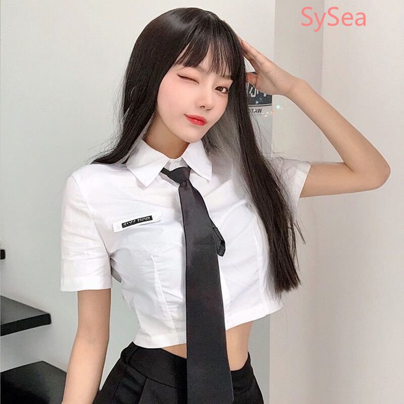 Áo Sơ Mi Ngắn Tay Thiết Kế Ngọt Ngào Thời Trang Mùa Hè Cho Nữ