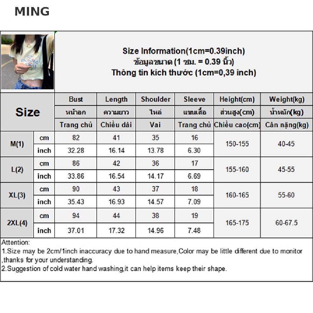 Áo Thun Croptop Tay Ngắn In Họa Tiết Dễ Thương Cho Nữ Y2K