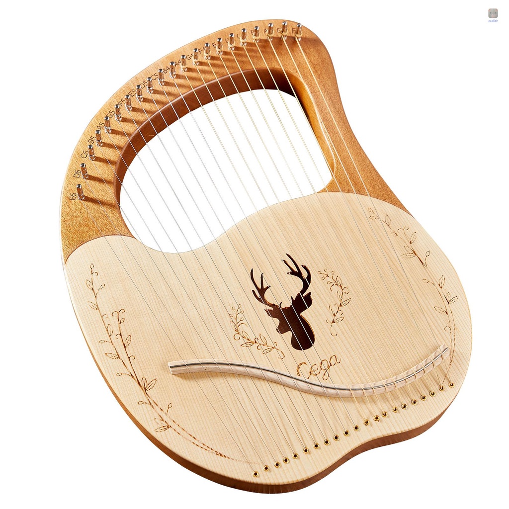 Hộp Lyre Harp Box 21 Dây Kim Loại Dán Mặt Sau Bảng Mạch Có Cờ Lê Điều Chỉnh