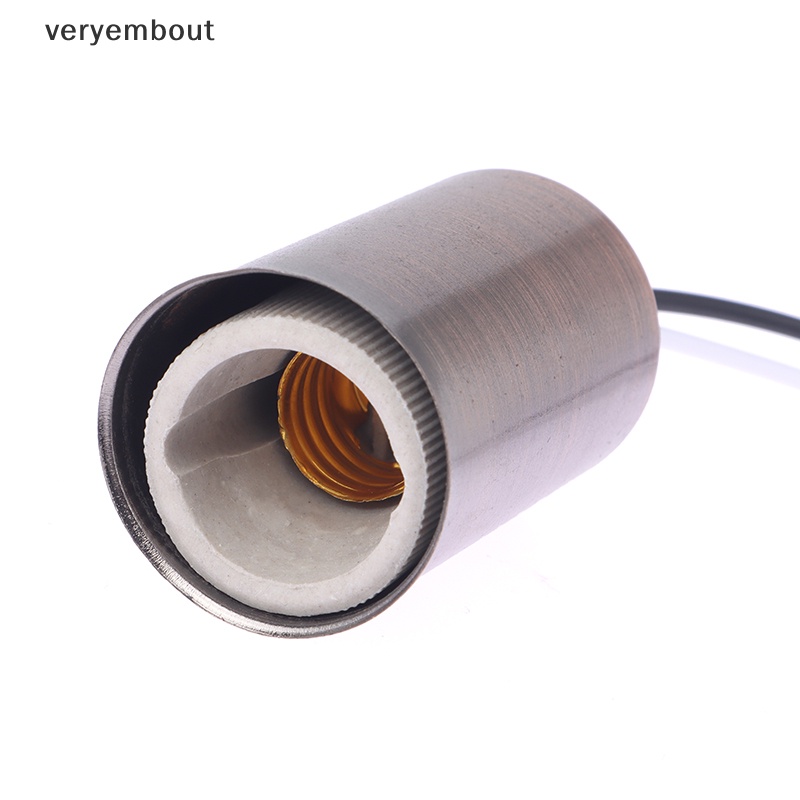 Giá Đỡ Bóng Đèn Led E27 E14 Bằng Sứ Dùng Trong Nhà Tiện Dụng