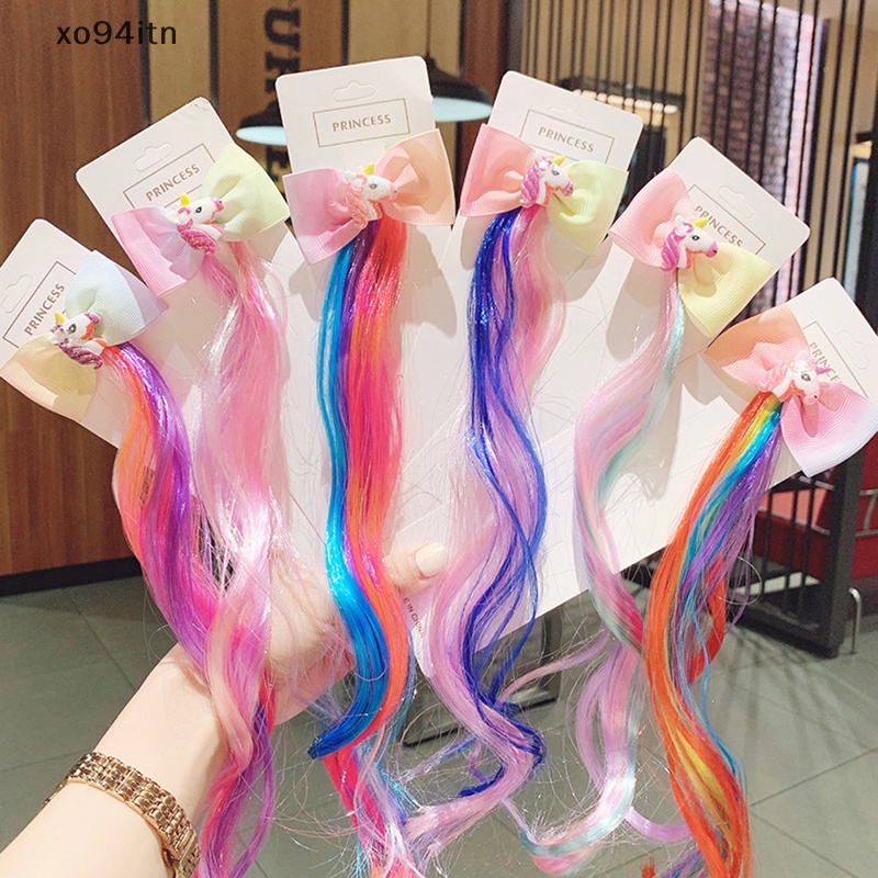 Set 1 Kẹp Tóc Hoạt Hình Dễ Thương Cho Bé Gái