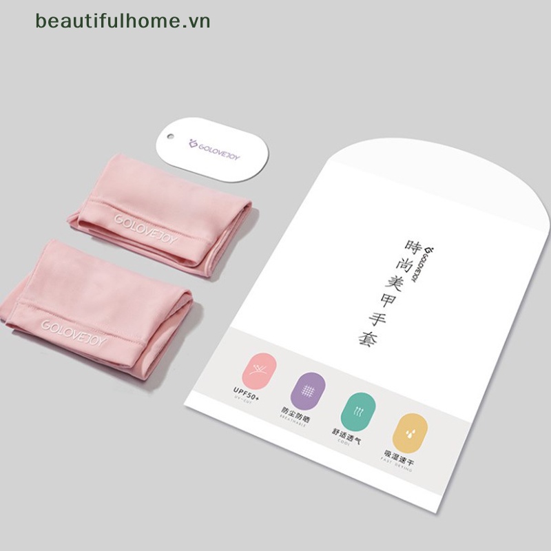 1 Đôi Găng Tay Chống Tia UV Bảo Vệ Móng Tiện Dụng