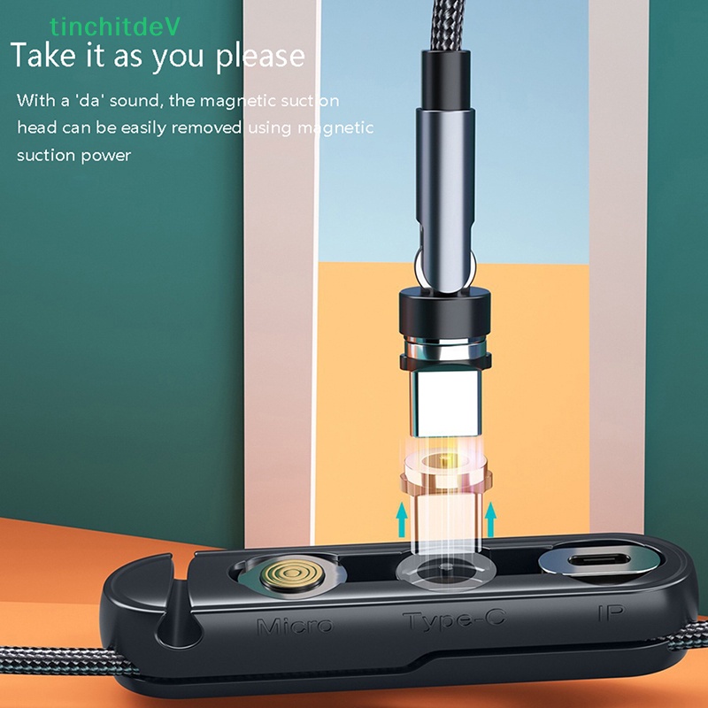 Hộp Đựng Cáp Sạc Từ Tính Màu Đen Nhỏ Gọn Tiện Dụng