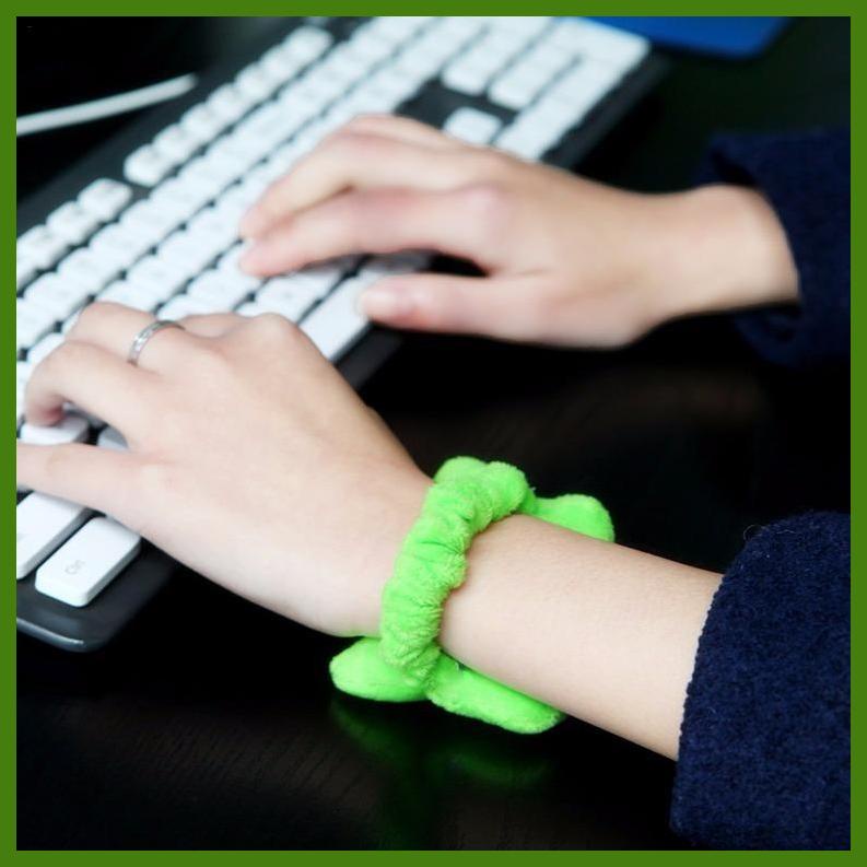 Gối Kê Cổ Tay Mini Co Giãn Thoải Mái Di Động Cho Văn Phòng / Phòng Khách / Làm Việc rdavn rdavn