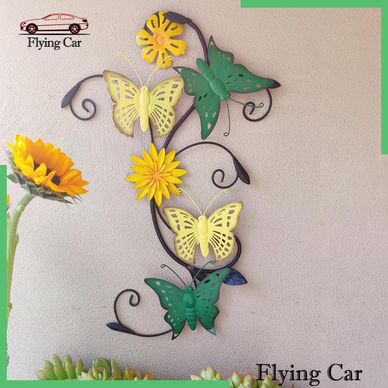 Bướm Kim Loại Treo Tường Trang Trí Phòng Ngủ / Lễ Cưới [Lzdjfmy2] [Lzdjfmy2]