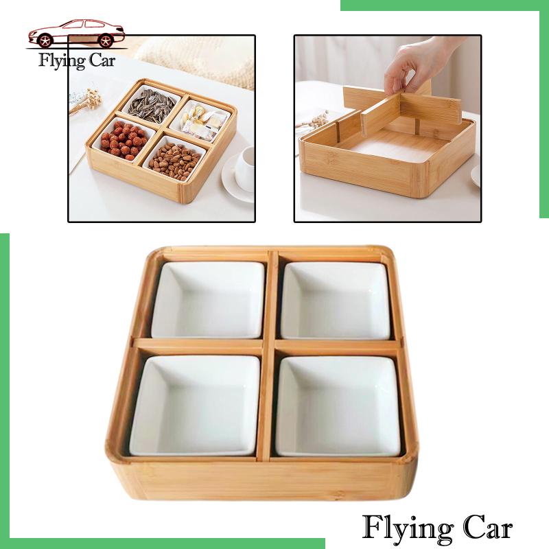 [Lzdjfmy2] Khay Phục Vụ Kẹo Và Hạt Tre Cho Bữa Tiệc Dips Olives