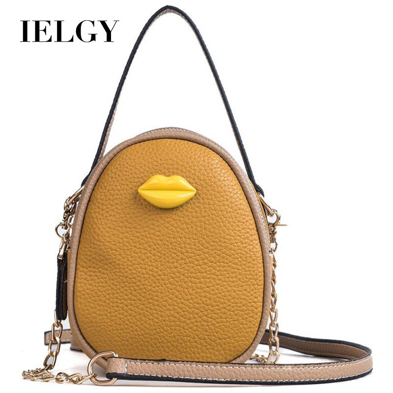 Túi Đeo Vai Mini Bằng Da Mềm Thiết Kế Đơn Giản