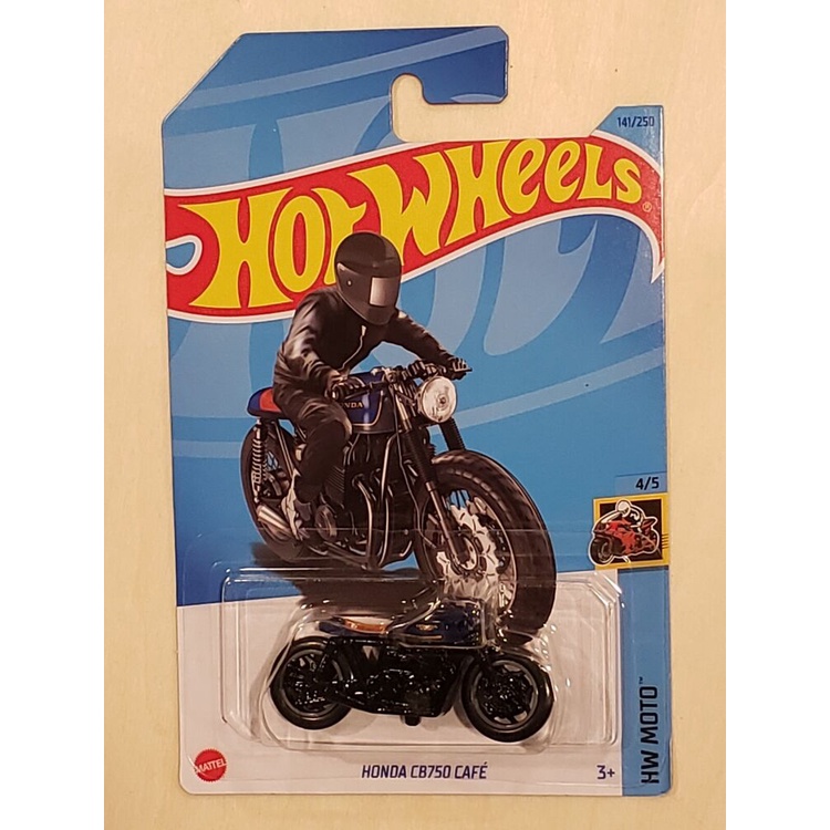 HOT WHEELS Xe Hơi Honda CB750 Cafe HW Moto 1 / 64 2023 Màu Sắc Sống Động