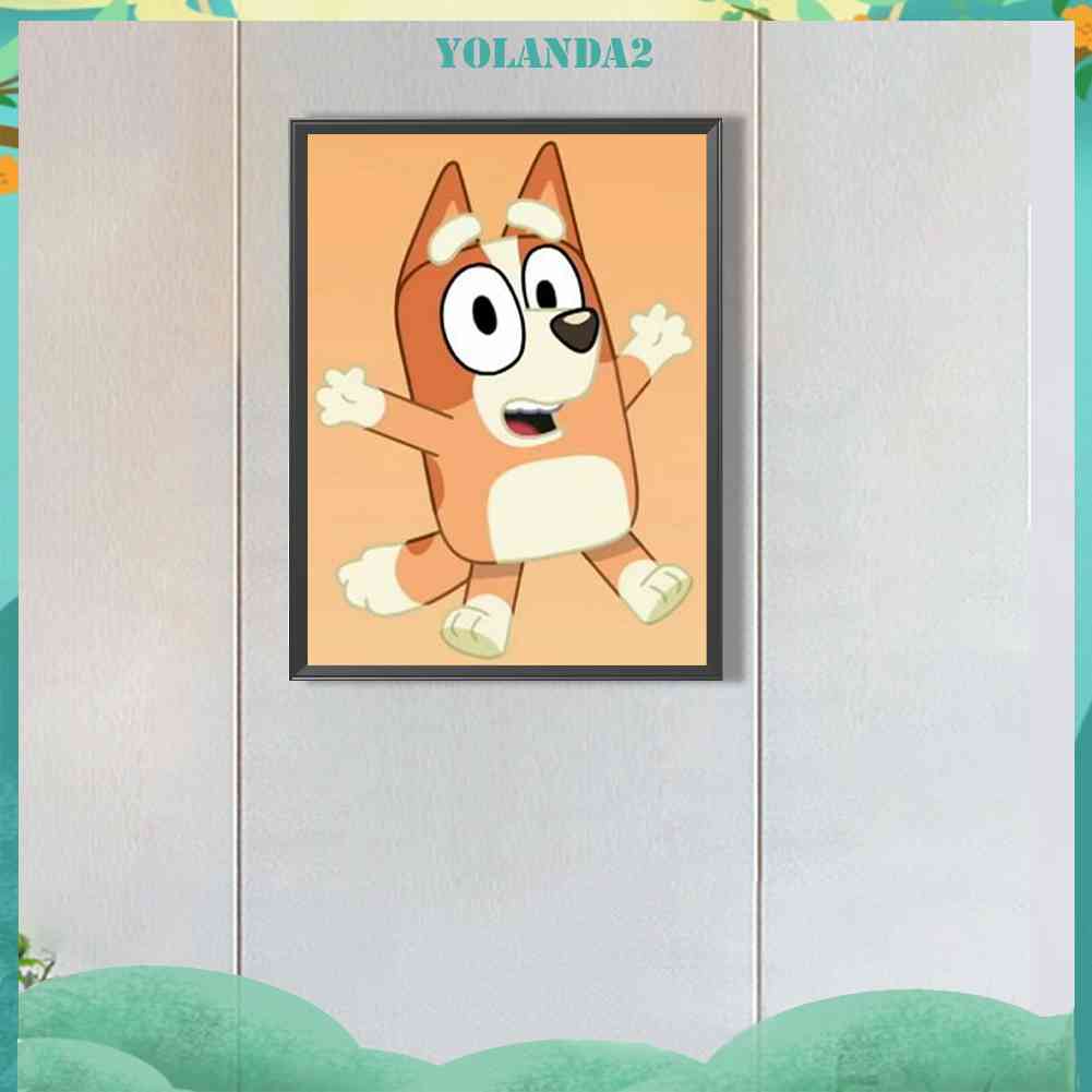 Bộ Tranh Đính Đá 5D Họa Tiết Hoạt Hình Độc Đáo DIY Dùng Trang Trí Nhà Cửa