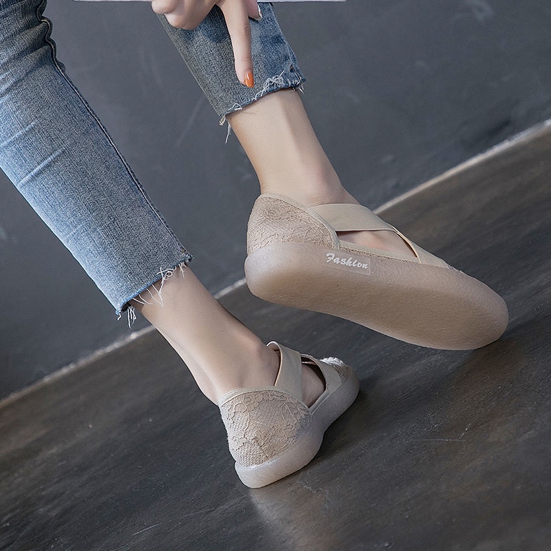 Giày Sandal Đế Mềm Phong Cách Thời Trang Mới 2022 Dành Cho Mẹ Bầu