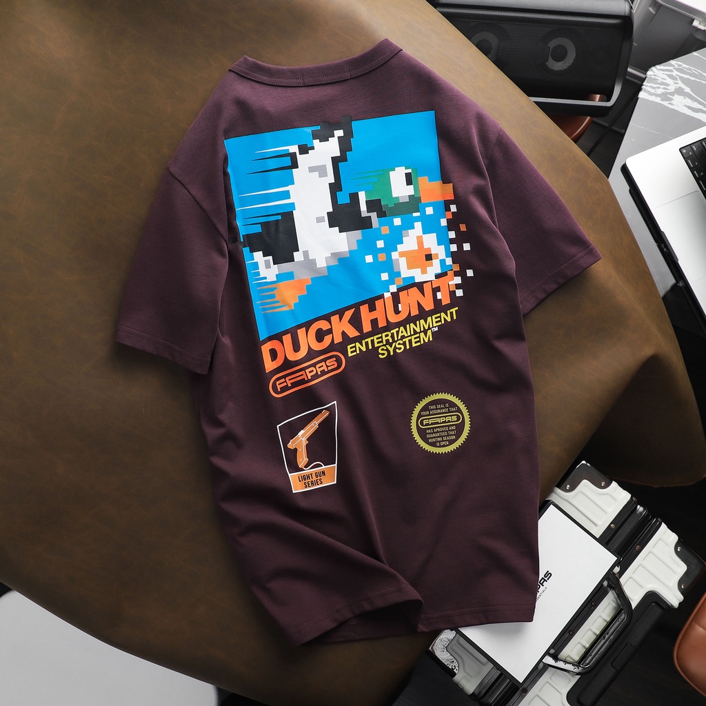 Áo Thun Tay Ngắn Dik Họa Tiết In Màu Tươi Sáng Phong Cách Trẻ Trung Chất Liệu Cotton Mát Form Relaxed Thoải Mái FAPAS