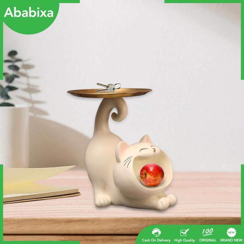 Khay Đựng Kẹo / Đồ Dùng Hình Mèo Kiểu Bắc Âu Độc Đáo Trang Trí Bàn Tiệc