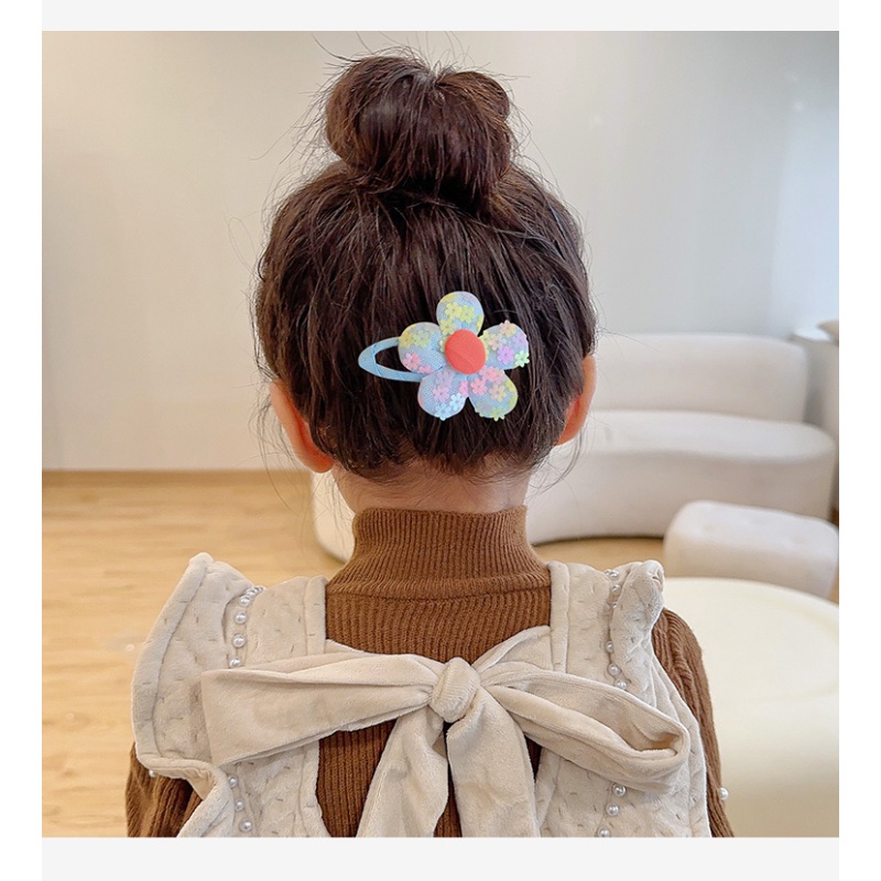 (MớI) Kẹp TóC HìNh Hoa NhiềU MàU Cho Bé GáI