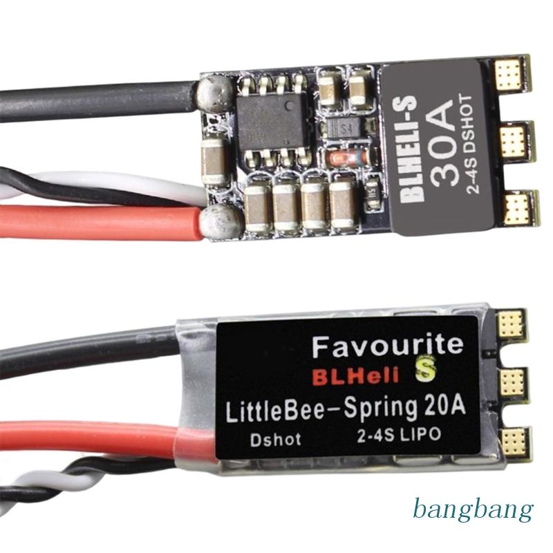 Bộ Điều Khiển Tốc Độ Điện Tử 20A / 30A BLHeli-s ESC 2-4S Lipo Cho Máy Bay Điều Khiển Từ Xa