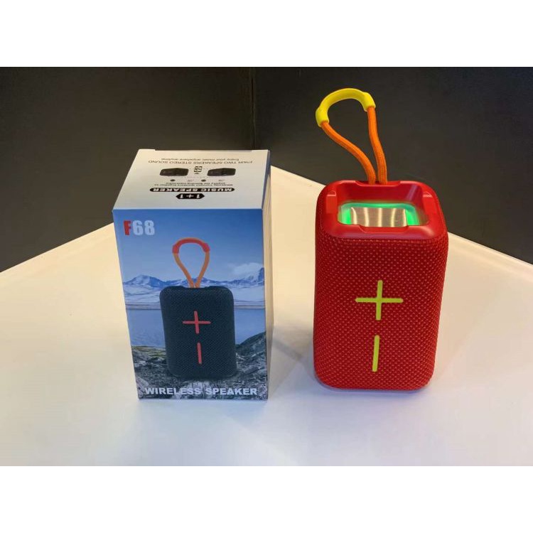 Loa bluetooth chính hãng phiên bản mới loa ngoài trời không dây mini bass nặng nghe nhạc siêu đẹp mới F68