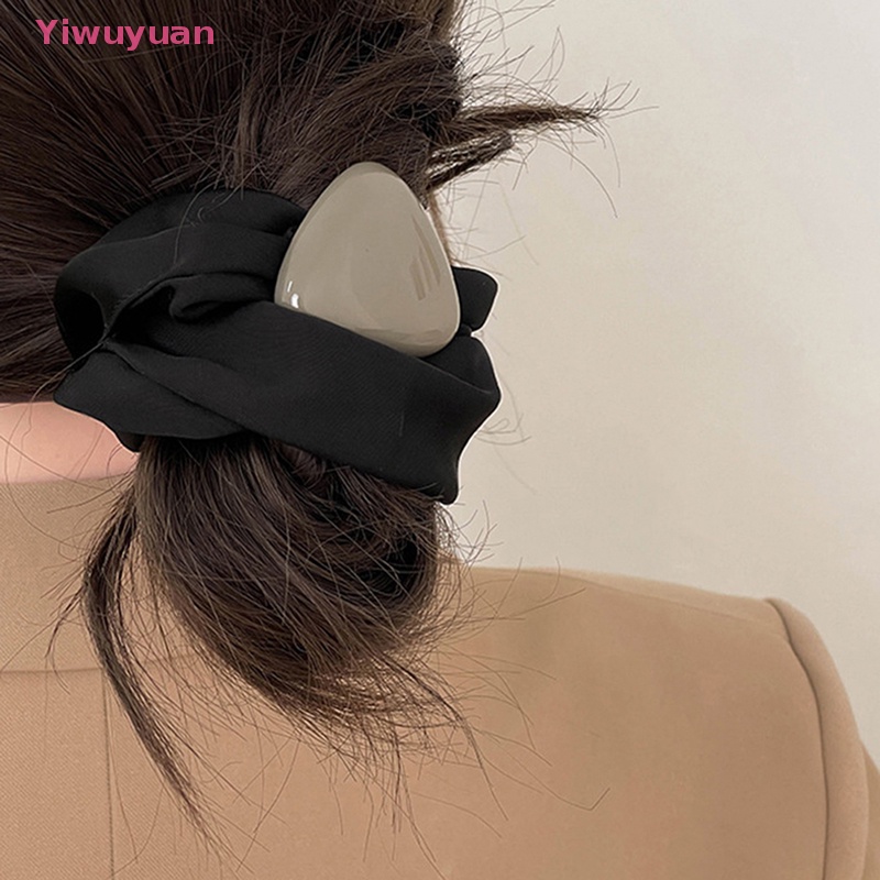 Dây Buộc Tóc Đuôi Ngựa Bằng Vải Sa Cao Cấp Cho Nữ