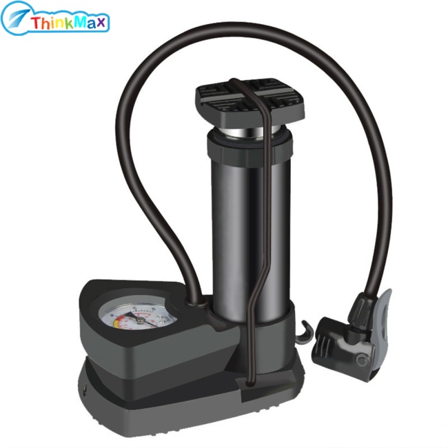 Ống Bơm Hơi Mini Bằng Chân Áp Suất Cao Phù Hợp Cho Xe Đạp Xe Máy
