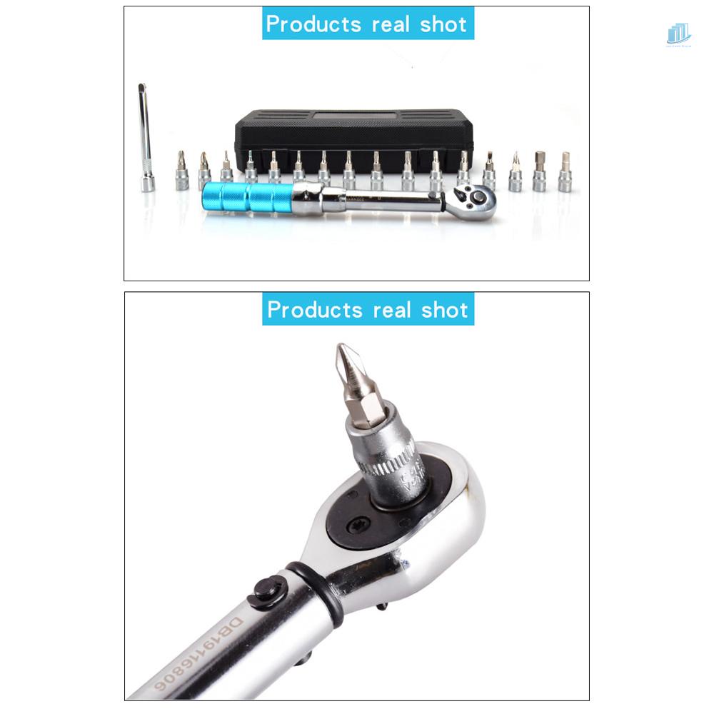 Cờ Lê Mô Men Xoắn 1 / 4inch Có Thể Điều Chỉnh Nhanh Chóng Tiện Dụng