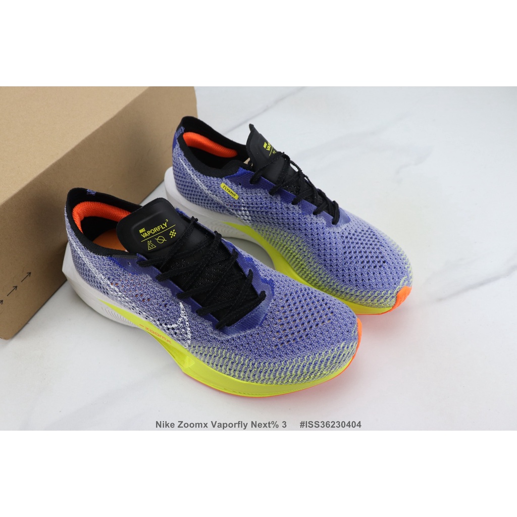 Giày Chạy Bộ Giảm Xóc NK Zoomx Vaporfly Next% 3 Marathon 40-45