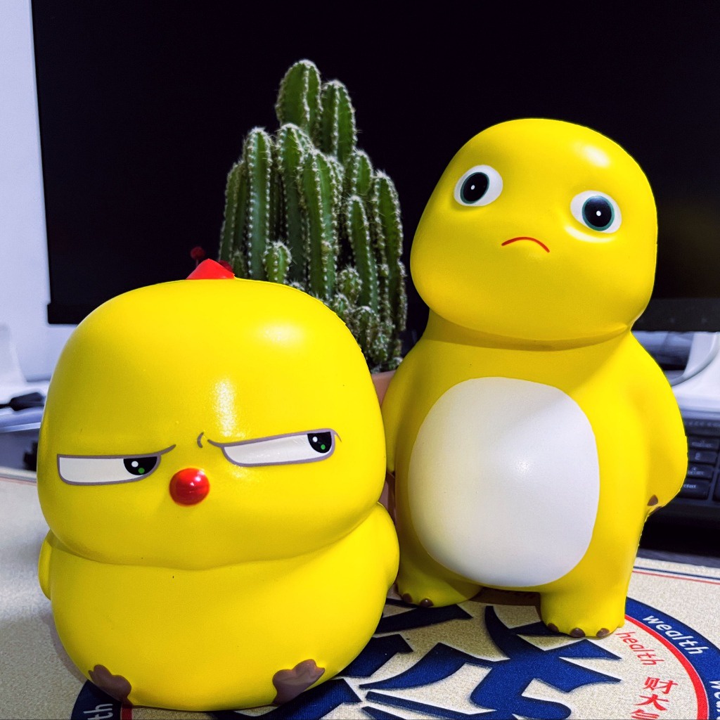 Đồ Chơi Xốp Squishy Giảm Stress Hình Rồng Vàng Dễ Thương Cho Bé