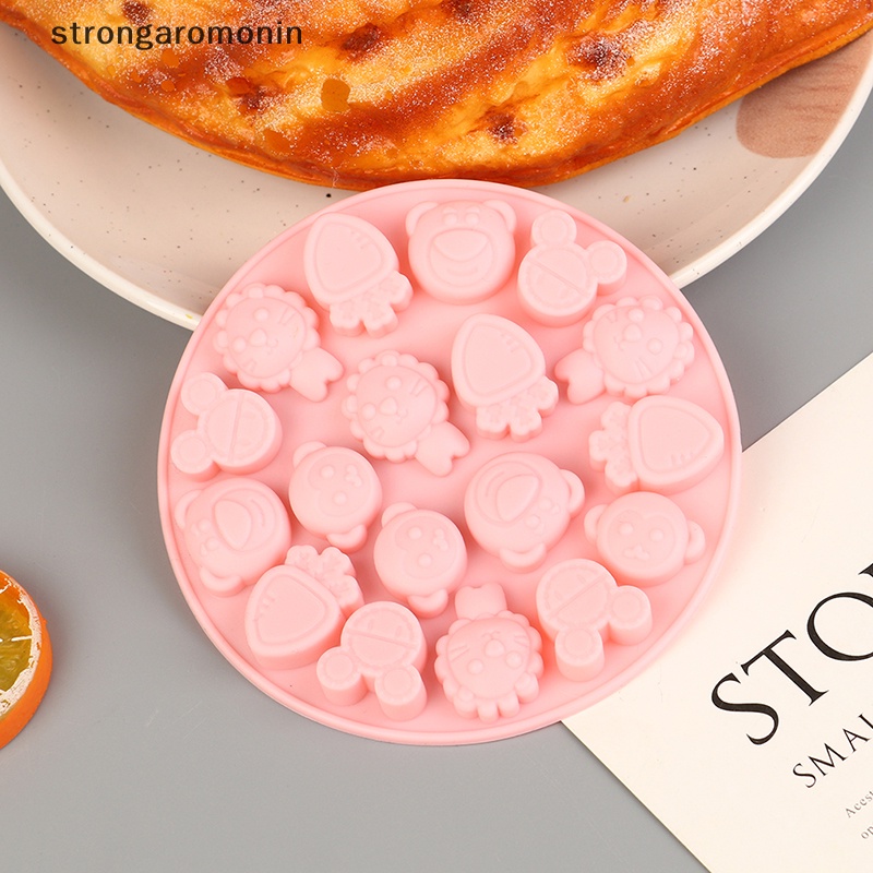 Khuôn Silicone Làm Bánh Donut Trái Cây Mini DIY