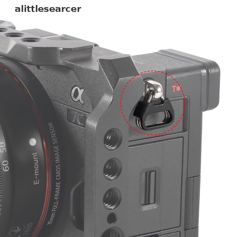 1 Cặp Vòng Khóa Tam Giác Bằng Kim Loại Cho Dây Đeo Máy Ảnh Slr