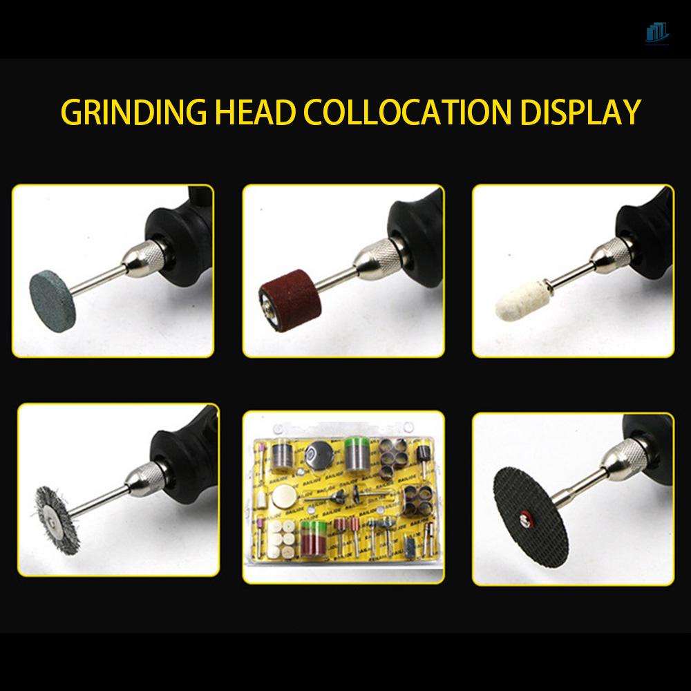 Bộ 105 Phụ Kiện Đầu Mài 1 / 8 Inch Chuyên Dụng Cho Máy Mài Điện